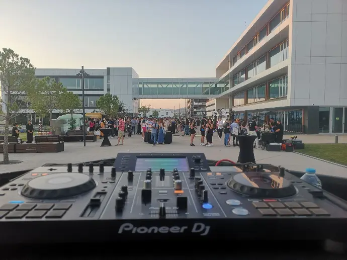 DJ en evento Madrid